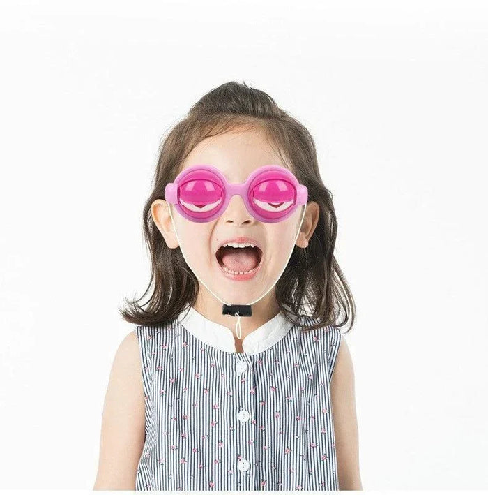 Eye-Shaped Funny Glasses Prank Toy Set