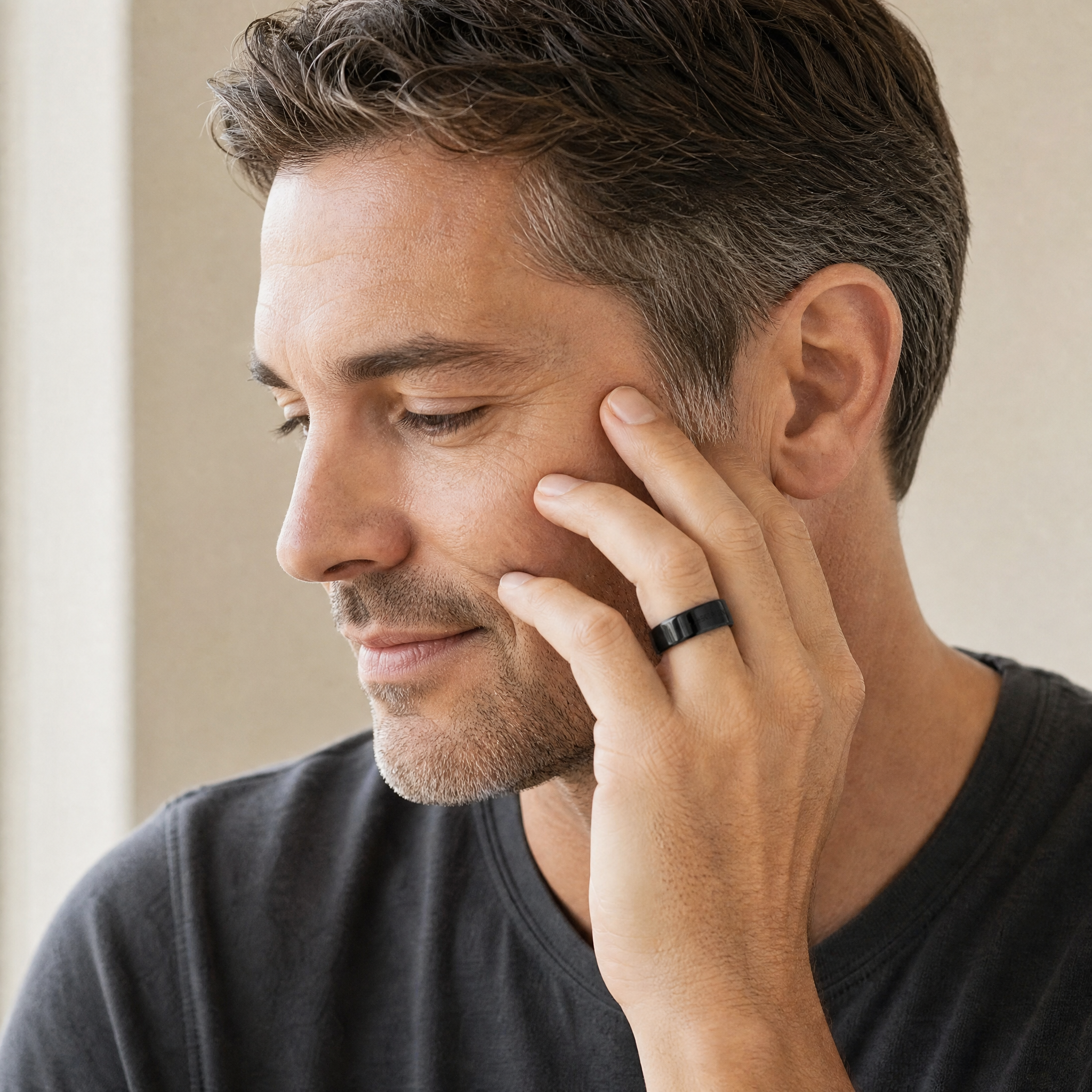 DENRIDGE® HEMATITE RING