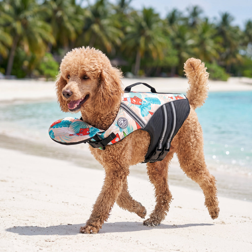 HeadUp - dog life jacket with chinlift® head rest