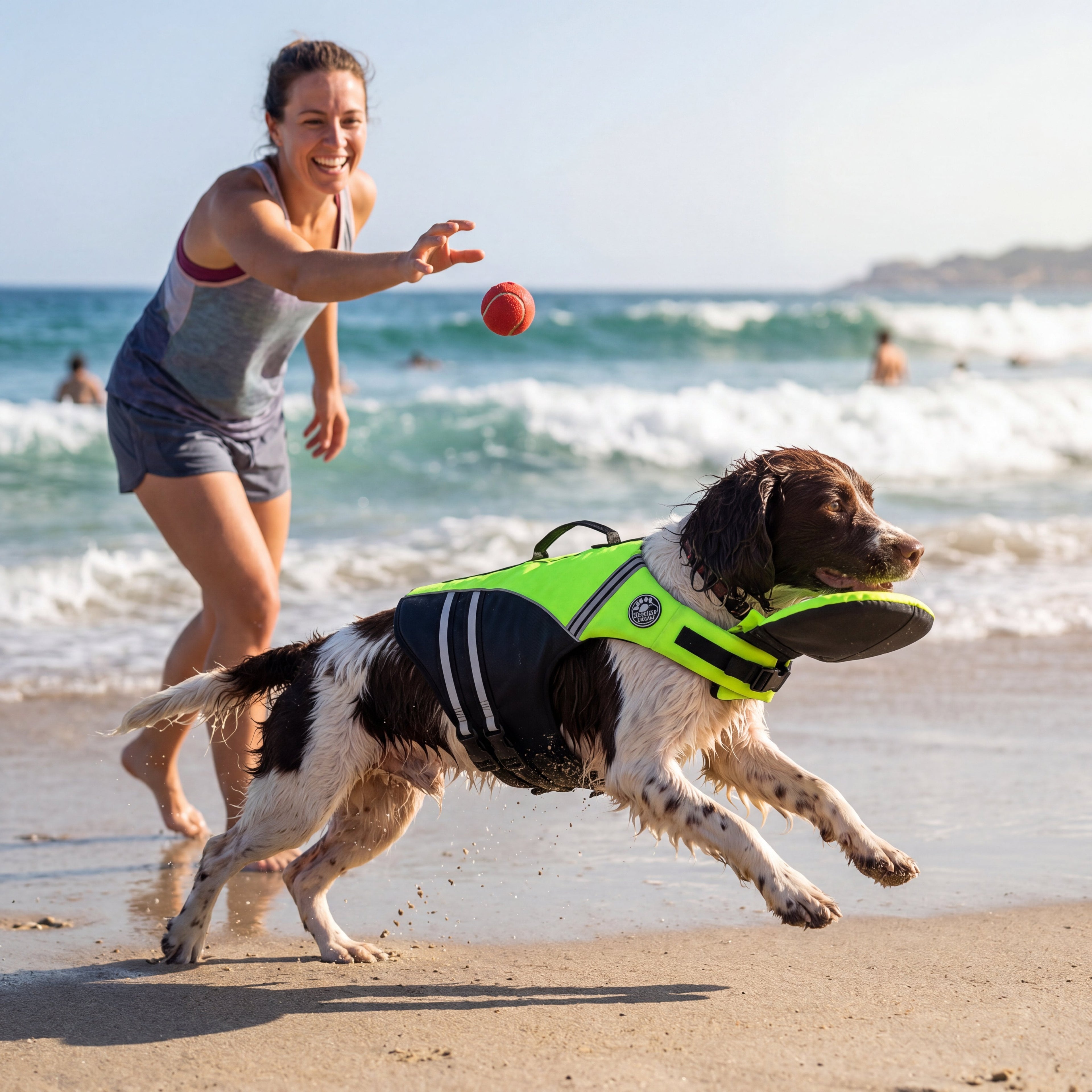 HeadUp - dog life jacket with chinlift® head rest