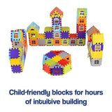 Vibrant 3D Puzzle Building Blocks