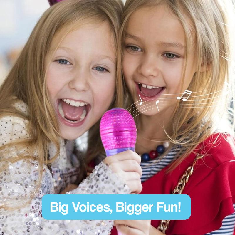 Complete Karaoke Microphone Set with LED Stand