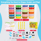 Mini Artists Air-Dry Clay Kit