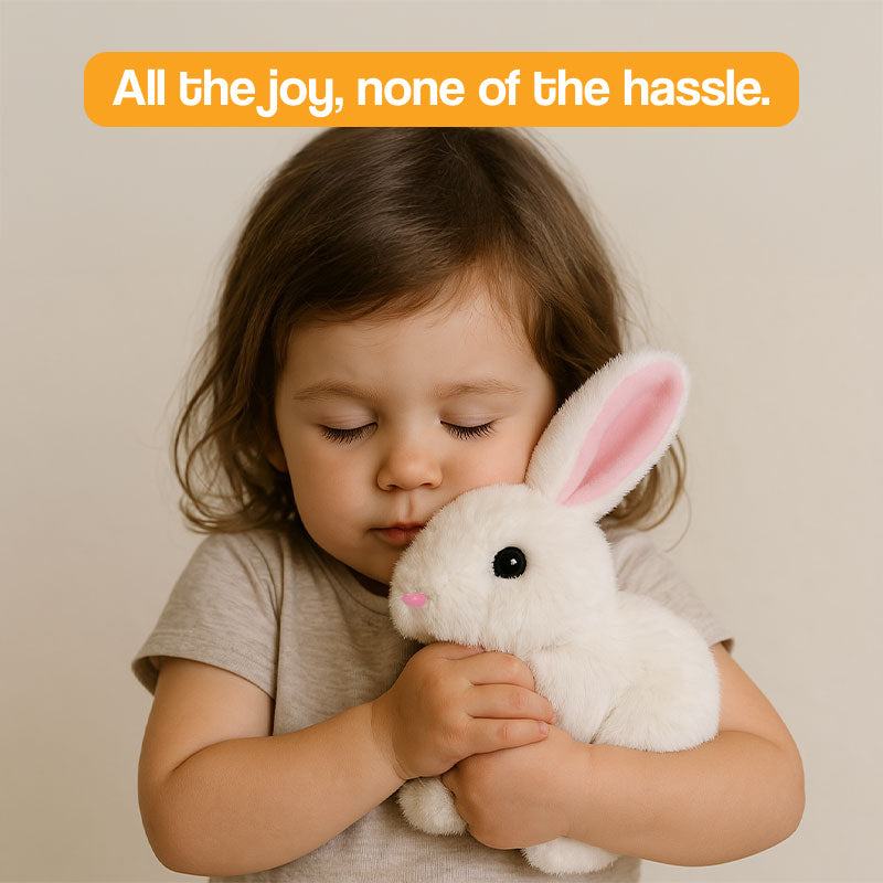 True-to-Life Interactive Bunny Pet (2-Pack)