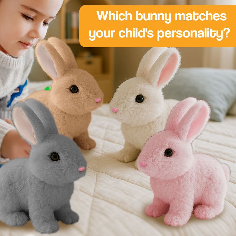 True-to-Life Interactive Bunny Pet (2-Pack)