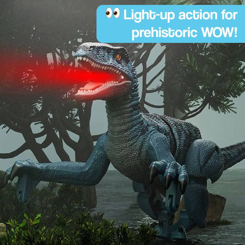 Remote Control Dinosaur with Lights, Sound & Motion