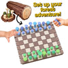 Magnetic Mushroom-Themed Chess Set