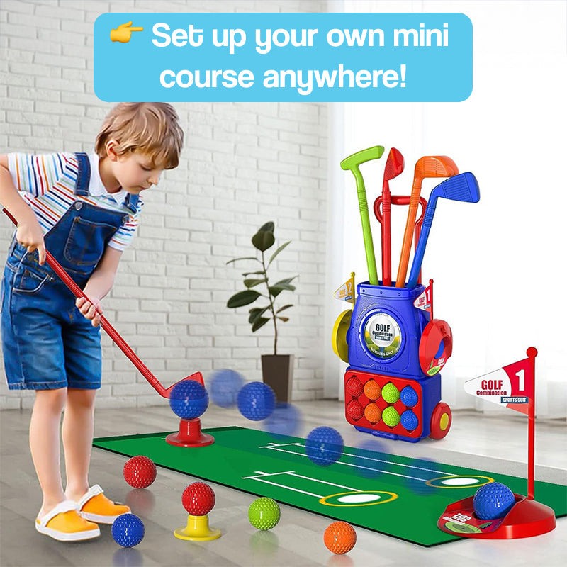 Complete Indoor & Outdoor Junior Golf Set