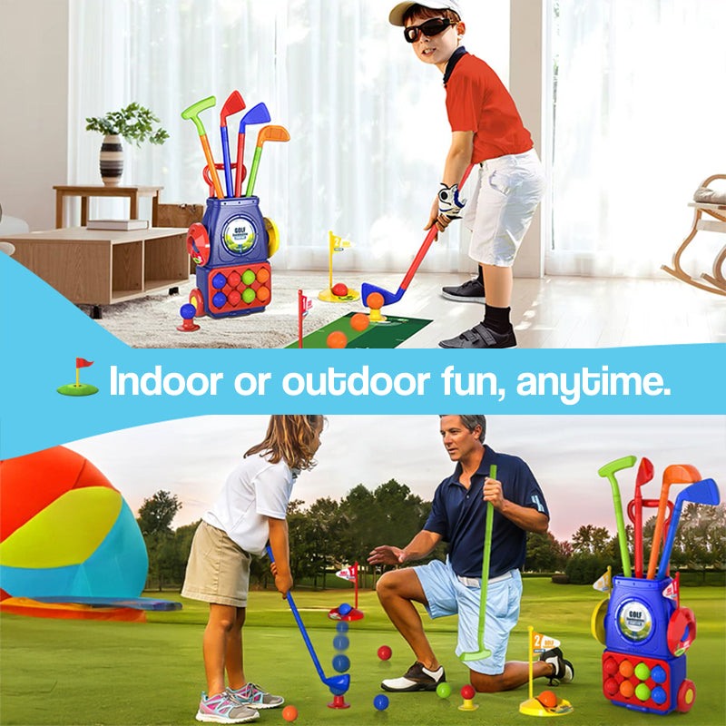 Complete Indoor & Outdoor Junior Golf Set