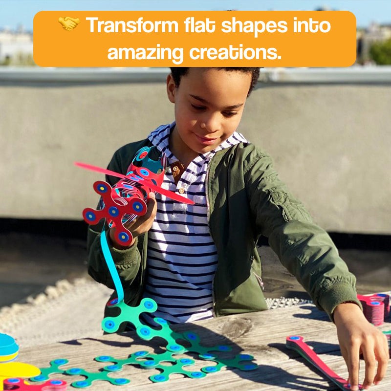 3D Magnetic Soft STEM Building Blocks