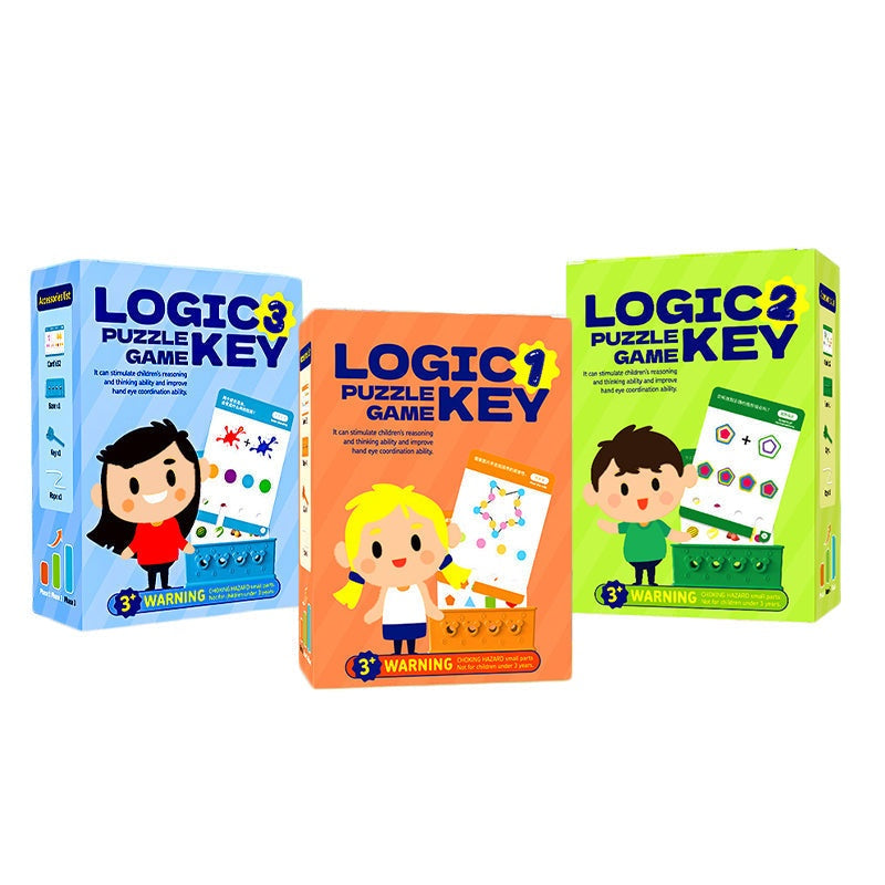 3-in-1 Logic and STEM Learning Puzzles