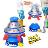 Spinning LED UFO Water Rocket Sprinkler