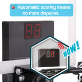 LED Pro Foldable Basketball Hoop with Digital Scoreboard