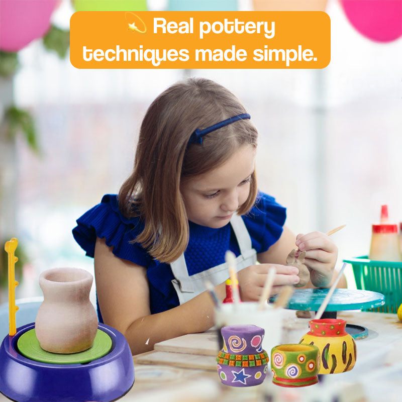 Complete Mini Pottery Workshop Kit