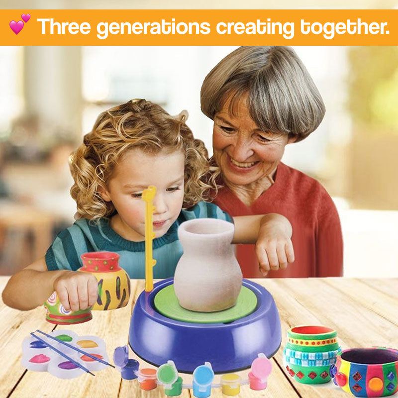 Complete Mini Pottery Workshop Kit