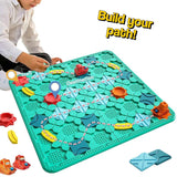 Build-A-Path Logic Puzzle with 118 Challenge Cards