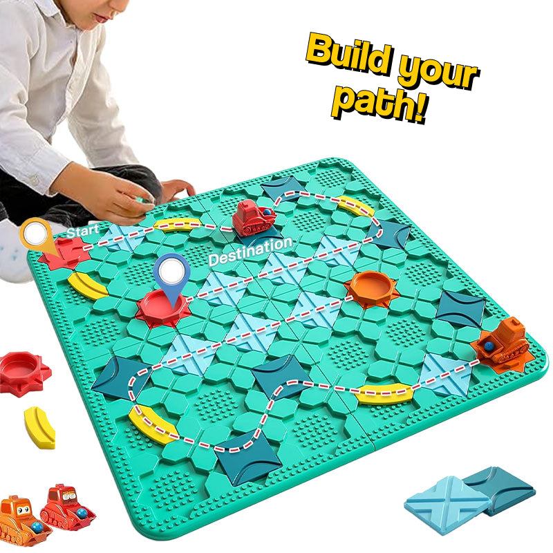 Build-A-Path Logic Puzzle with 118 Challenge Cards