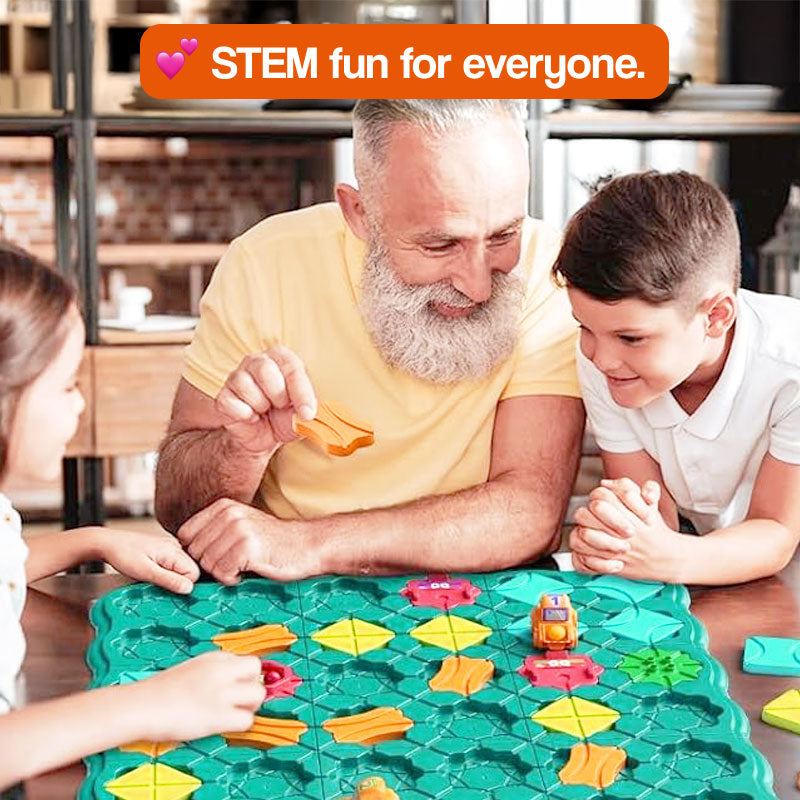 Build-A-Path Logic Puzzle with 118 Challenge Cards