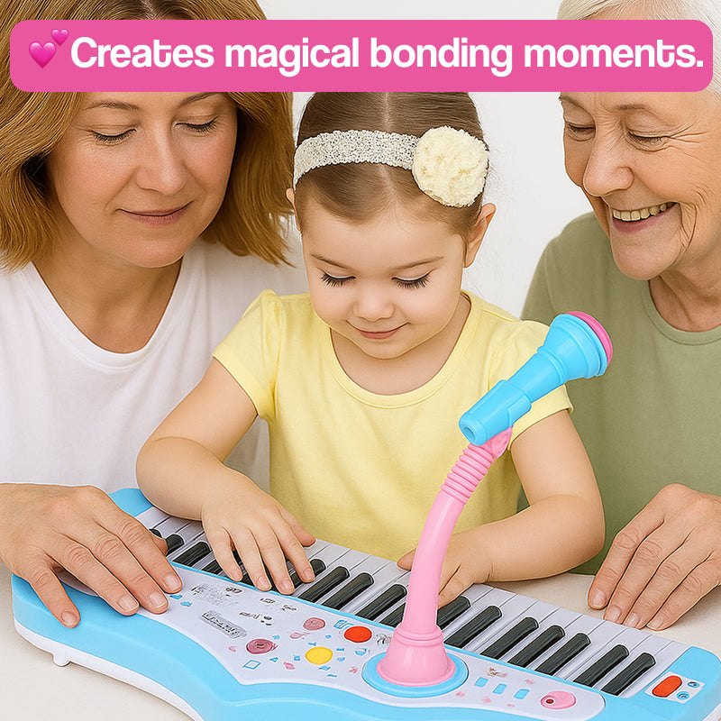 2-in- 1 My First Piano & Microphone Set