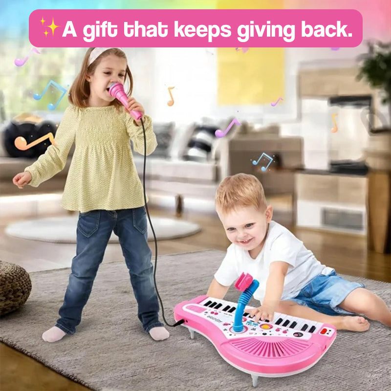 2-in- 1 My First Piano & Microphone Set