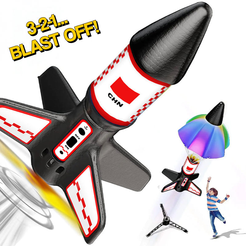 Sky & Beyond Rocket Launcher with Parachute