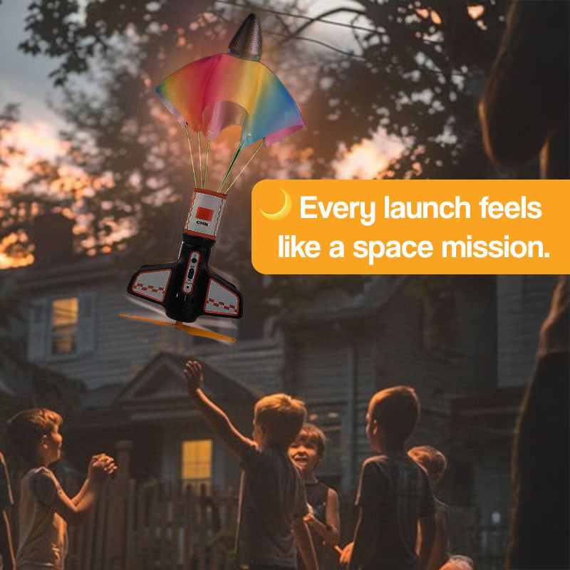 Sky & Beyond Rocket Launcher with Parachute