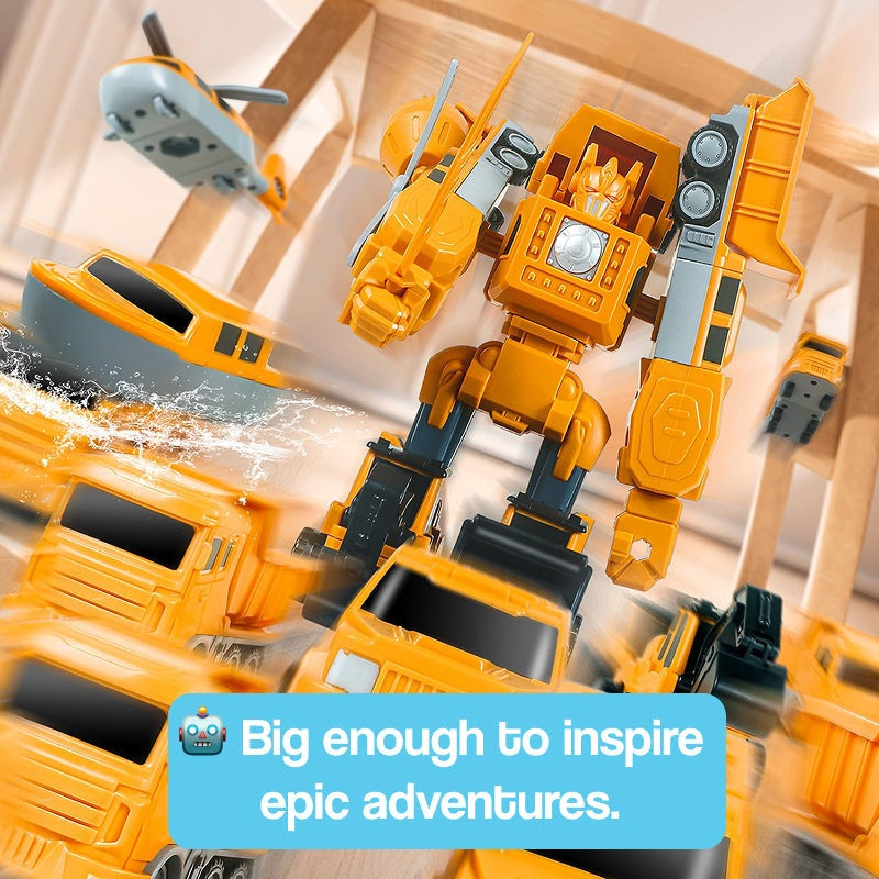 Click & Snap Magnetic Transformer Construction Set