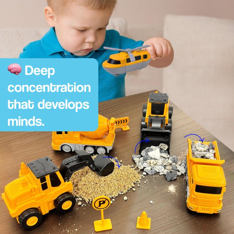 Click & Snap Magnetic Transformer Construction Set