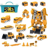 Click & Snap Magnetic Transformer Construction Set