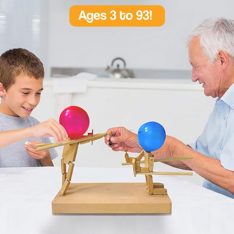 PopWars Balloon Fencing Wooden Set