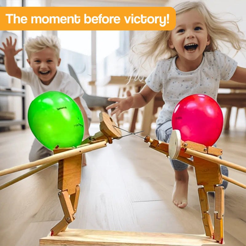 PopWars Balloon Fencing Wooden Set