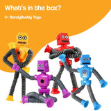 BendyBuddy Stick-Anywhere Fidget Toys
