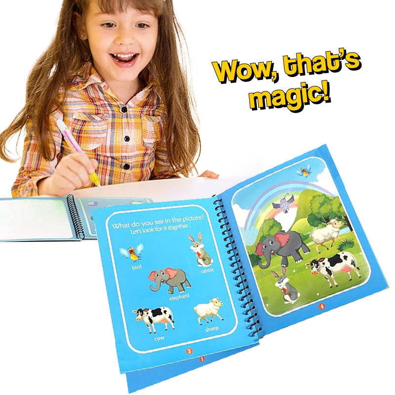 Magic Color Reusable Waterbook