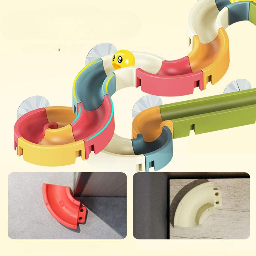 Water Play Track Sliding DIY Bath Toy Set