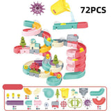 Colorful DIY water play track bath toy set made of safe non-toxic plastic for kids