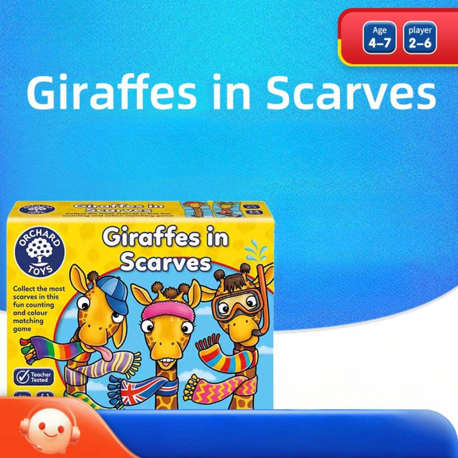 Fast and Slow Fox Giraffe Counting Toy