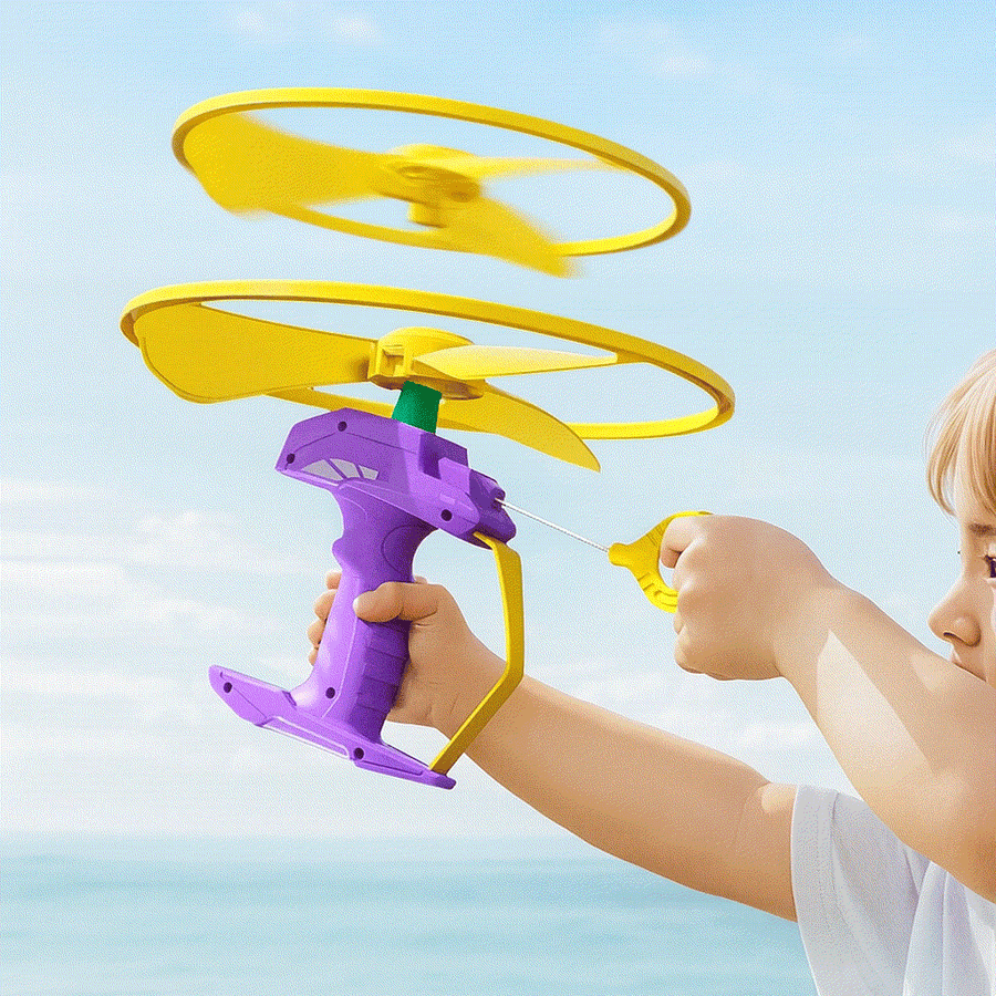 Bamboo Dragonfly Frisbee Outdoor Flying Toy