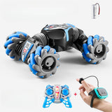 Gesture-sensing off-road drift remote control car with colorful lights and music