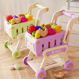 Children's Pretend Shopping Cart Toy
