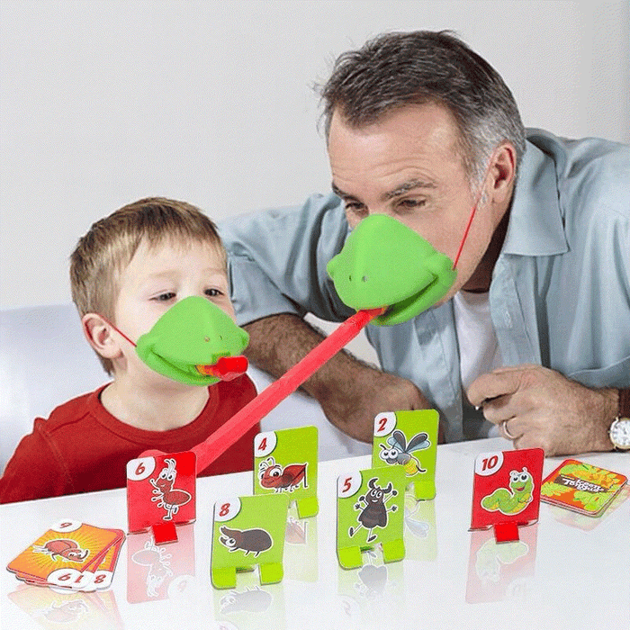 Frog Mouth Tongue-Out Table Game
