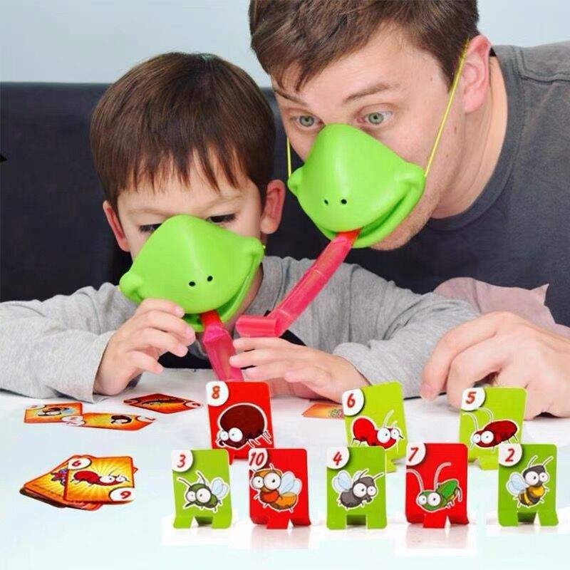 Frog Mouth Tongue-Out Table Game