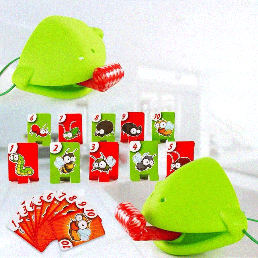 Frog Mouth Tongue-Out Table Game