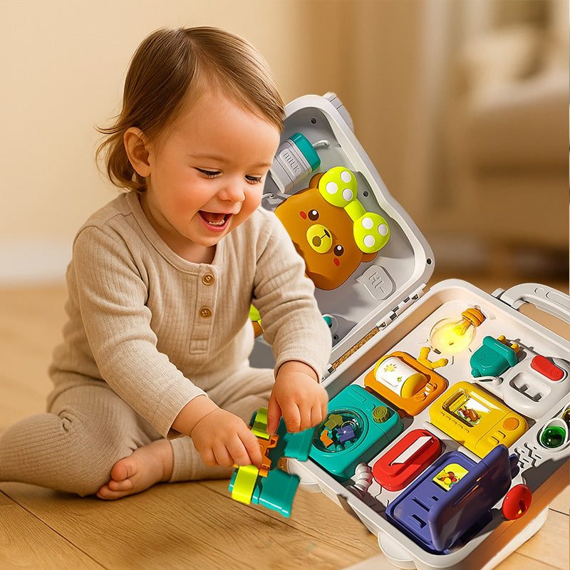 Busy Board Montessori Educational Toy for Infants