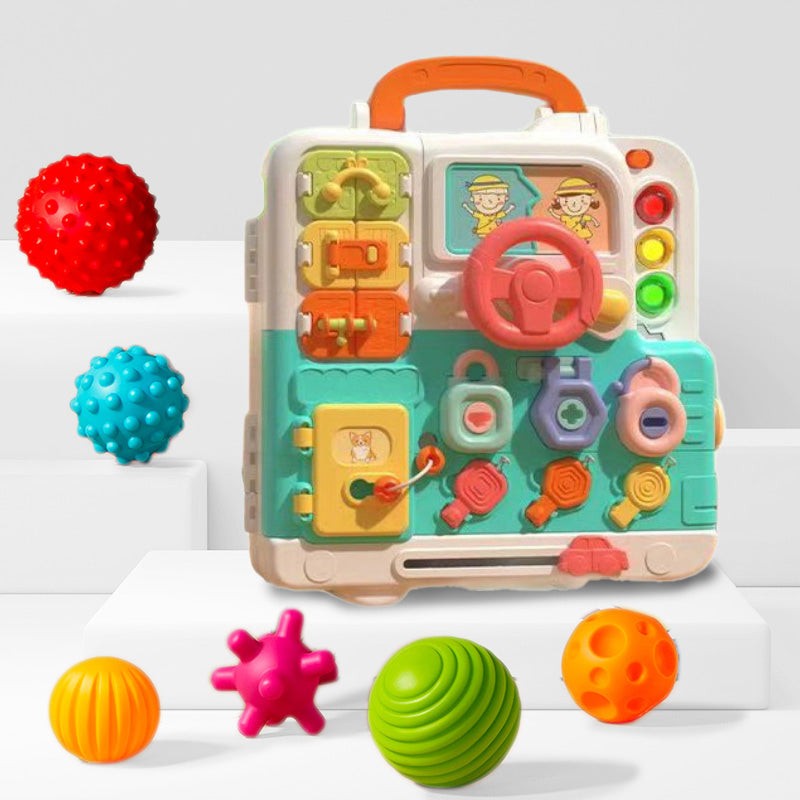 Busy Board Montessori Educational Toy for Infants
