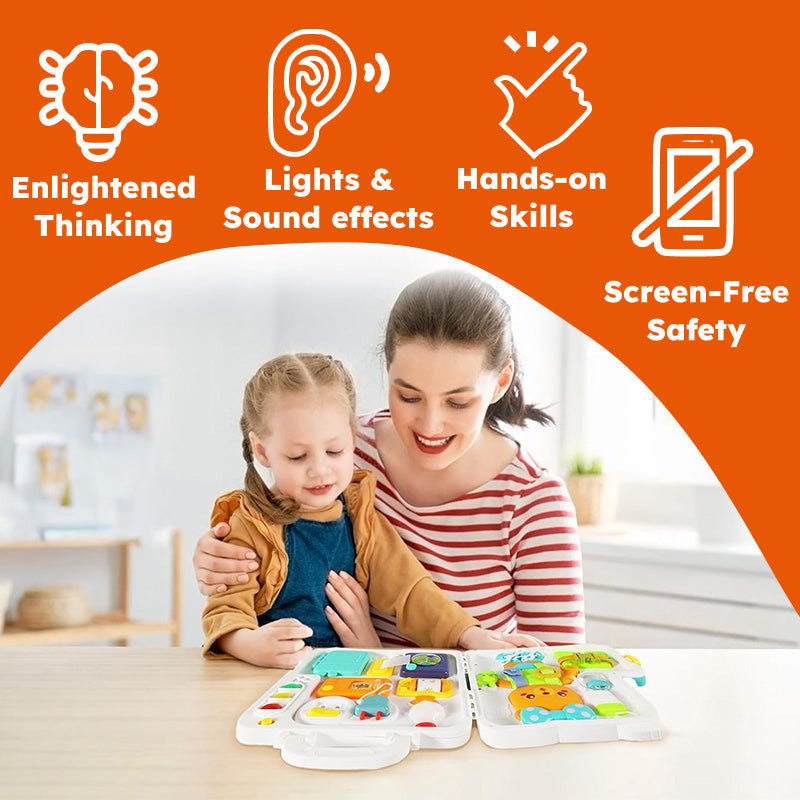 Busy Board Montessori Educational Toy for Infants