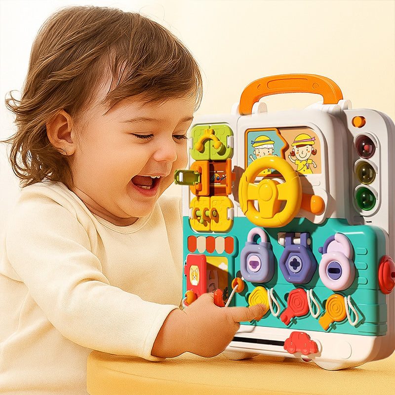 Busy Board Montessori Educational Toy for Infants