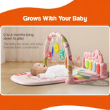 Baby Foot-Piano Fitness Rack for Newborns
