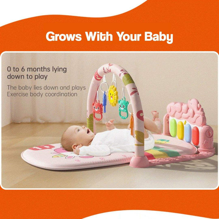 Baby Foot-Piano Fitness Rack for Newborns