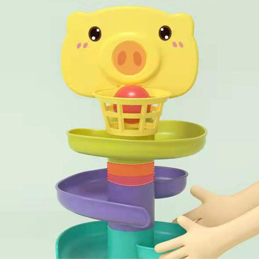 Interactive Baby Basketball Stacking Toy