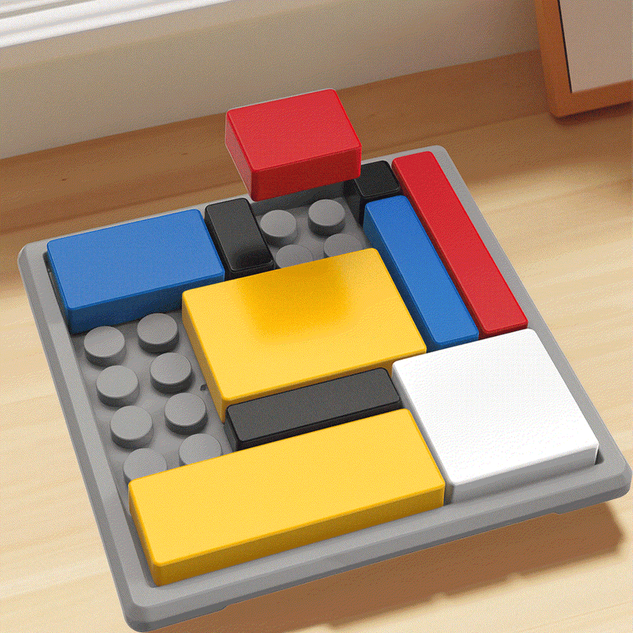 Children's Educational Logic Puzzle Block Toy